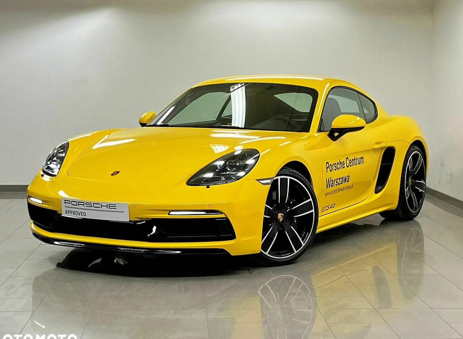 samochody osobowe Porsche 718 Cayman cena 559000 przebieg: 2565, rok produkcji 2023 z Poniec